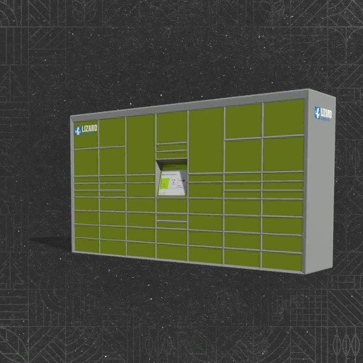 Lizard Parcel Locker Pack