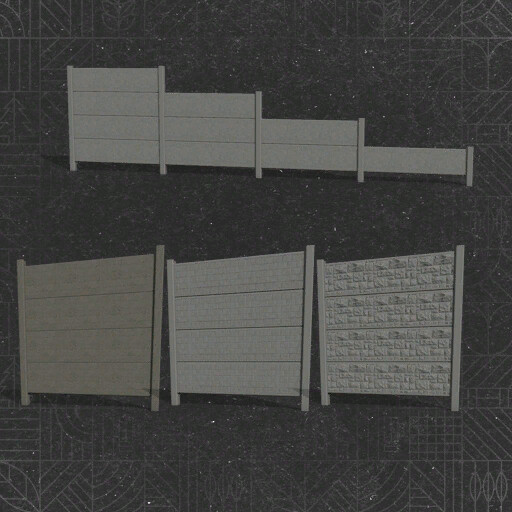Concrete Fence Pack