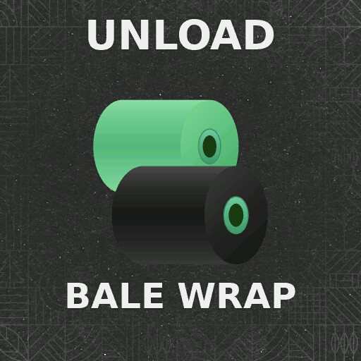 Unload Bale Wrap