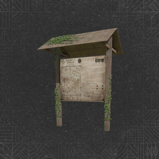 Decorative Information Panel (Prefab*)
