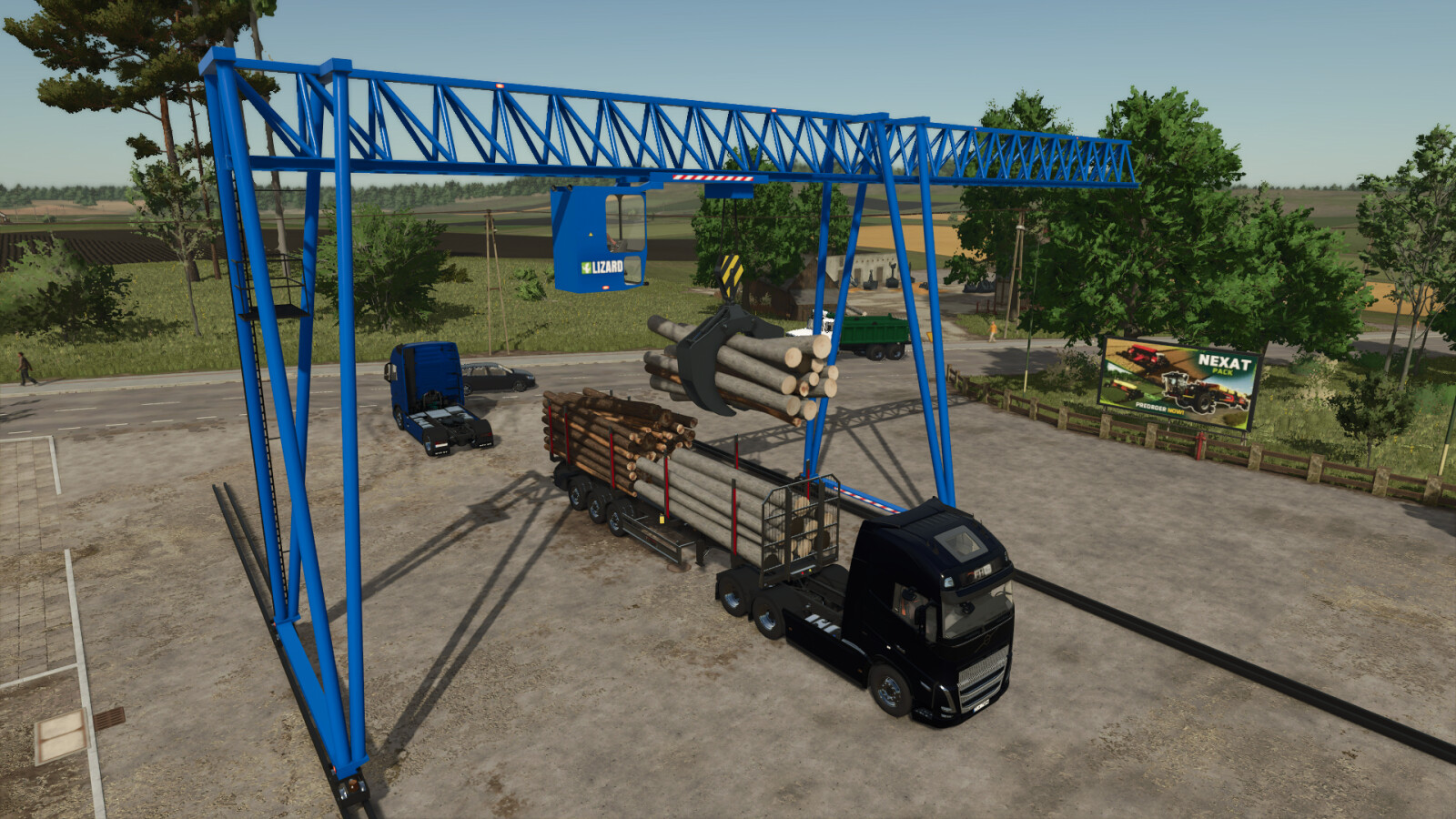 Wood Crane