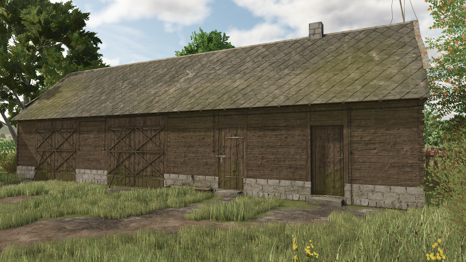 Wooden Buildings Pack