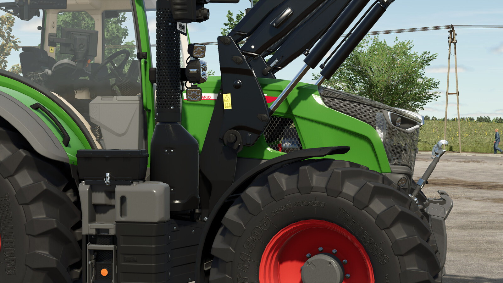Frontloader Console Quicke Q8M (Prefab*)