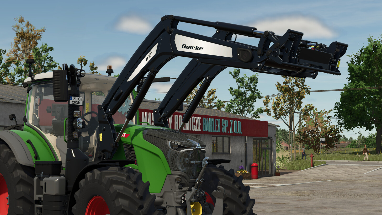 Frontloader Console Quicke Q8M (Prefab*)