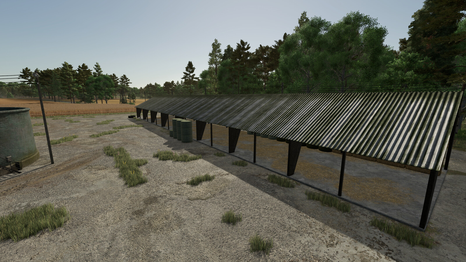 Automatic Bale Shelter