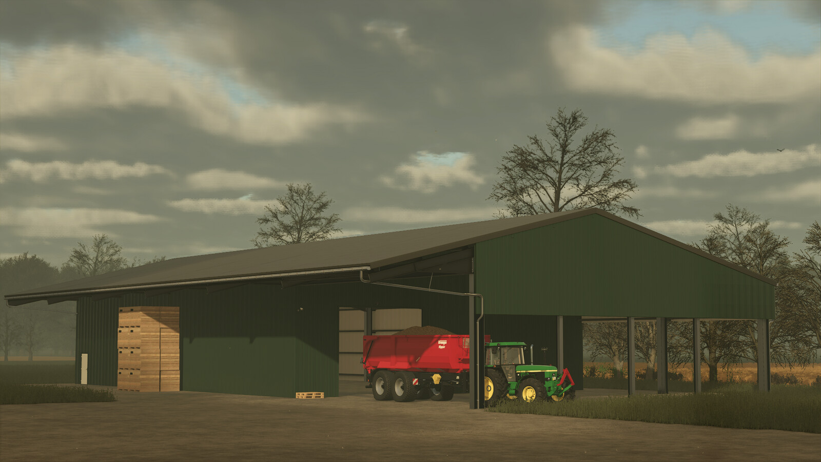 Crate Storage Shed
