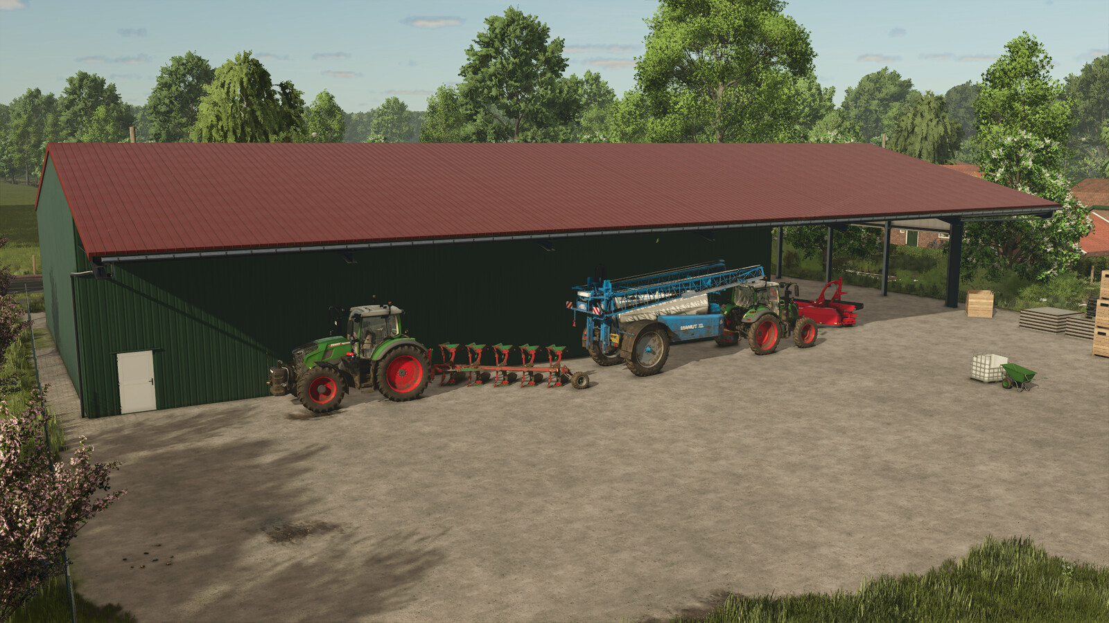 Crate Storage Shed