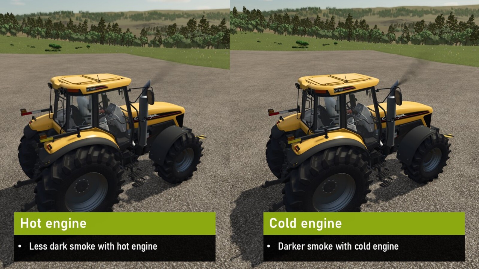 Improved Exhaust Effects