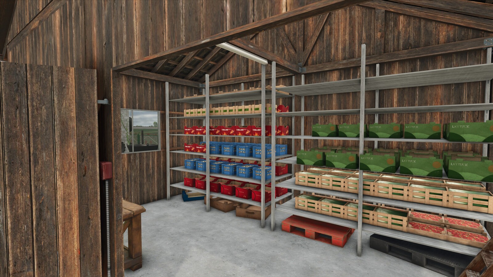 Greenhouse With Storage