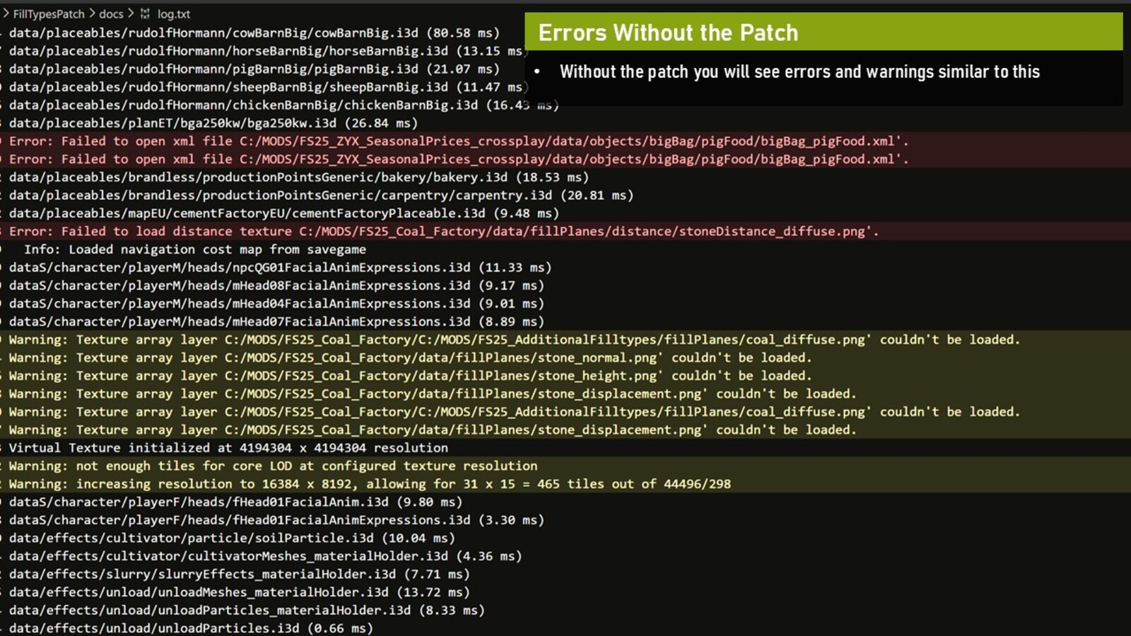 FillType Conflict Resolver