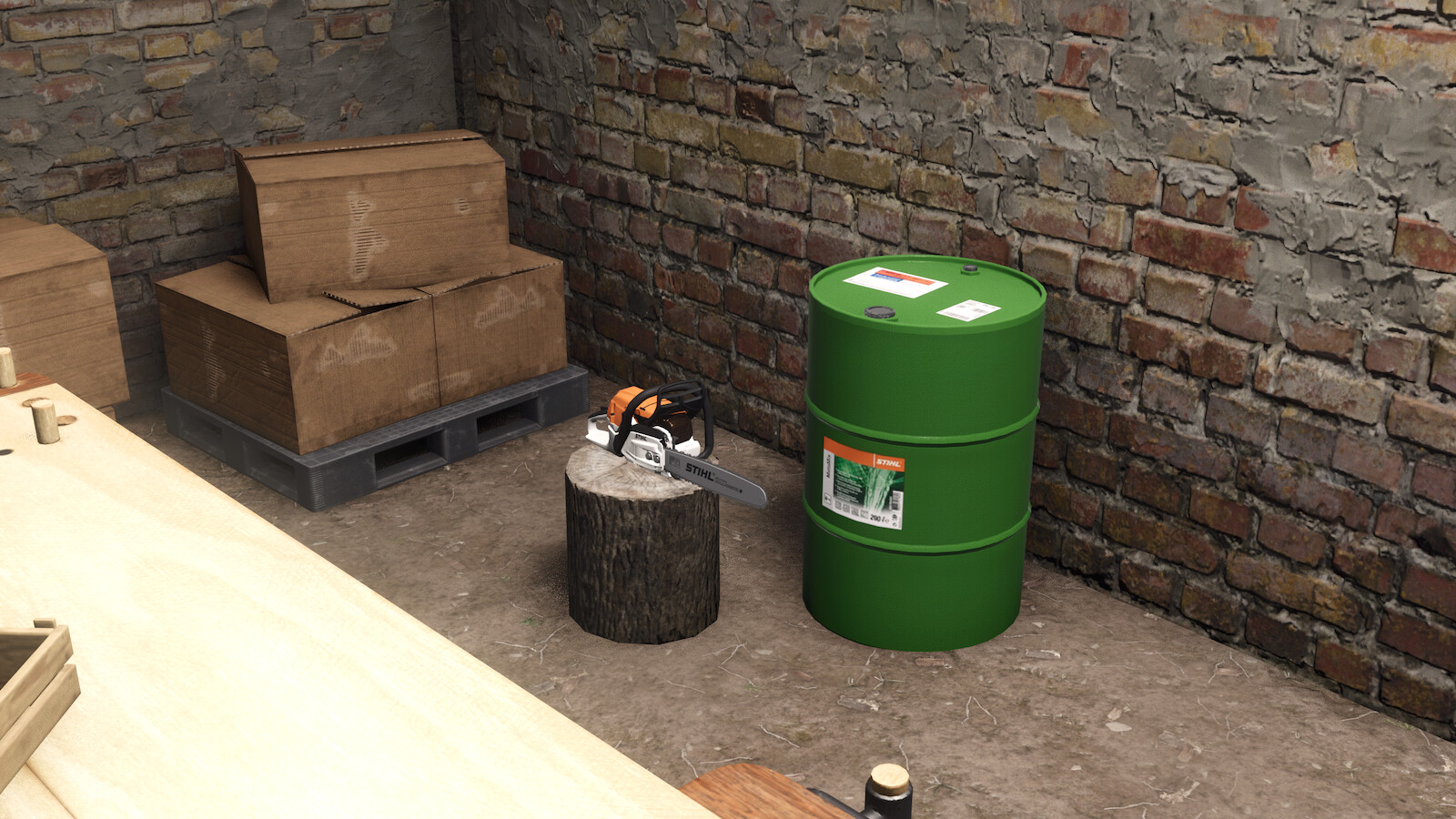Maintenance Barrel