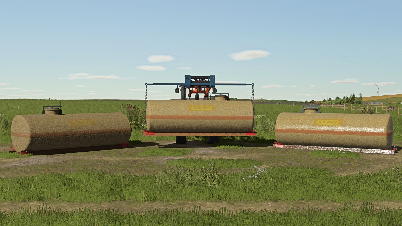 Cemo 5,000 L GRP Tank