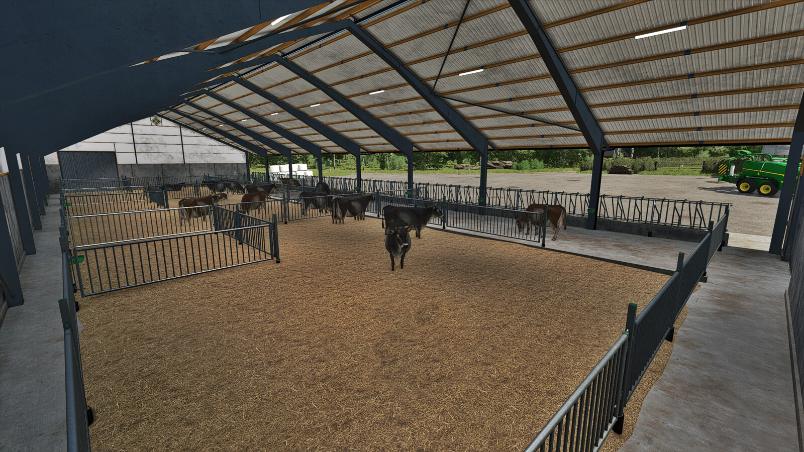 Deep-Bedded Cowshed