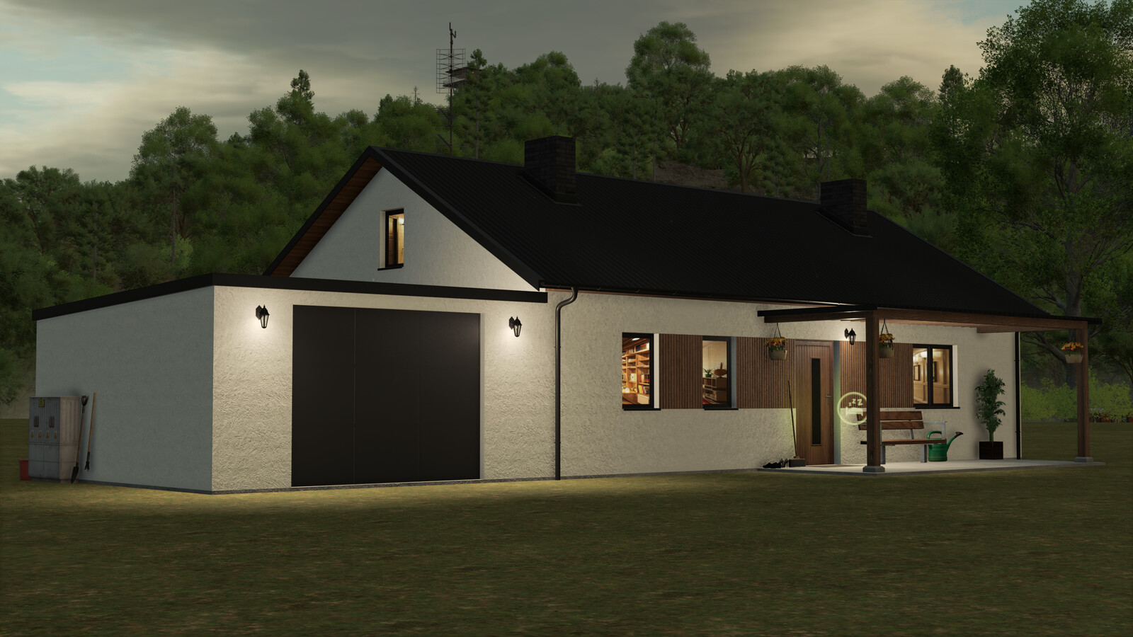 White Luxury House
