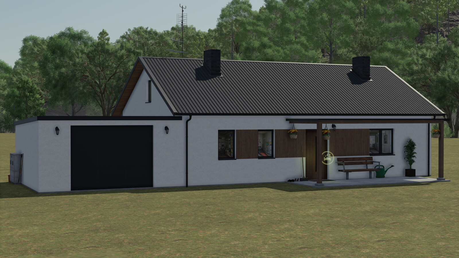 White Luxury House