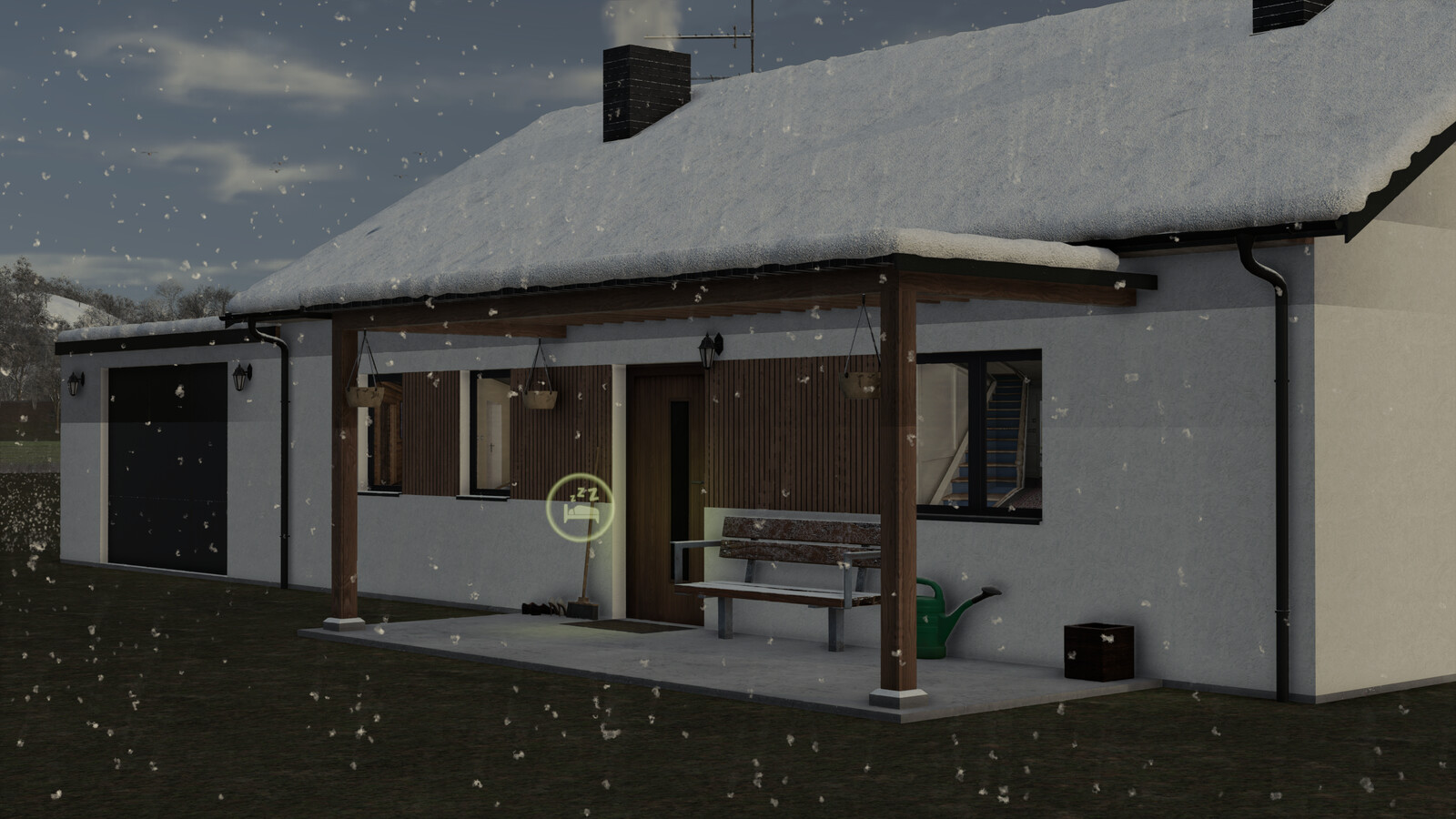 White Luxury House