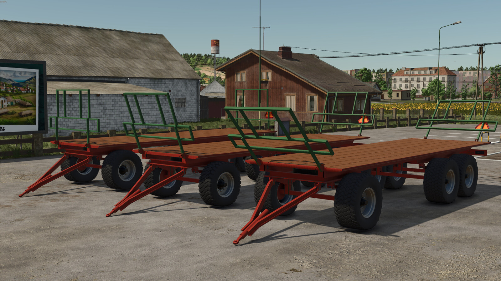 Homemade Bale Trailer