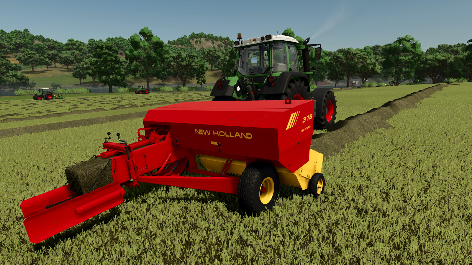 New Holland Hayliner 378 (crossplay)