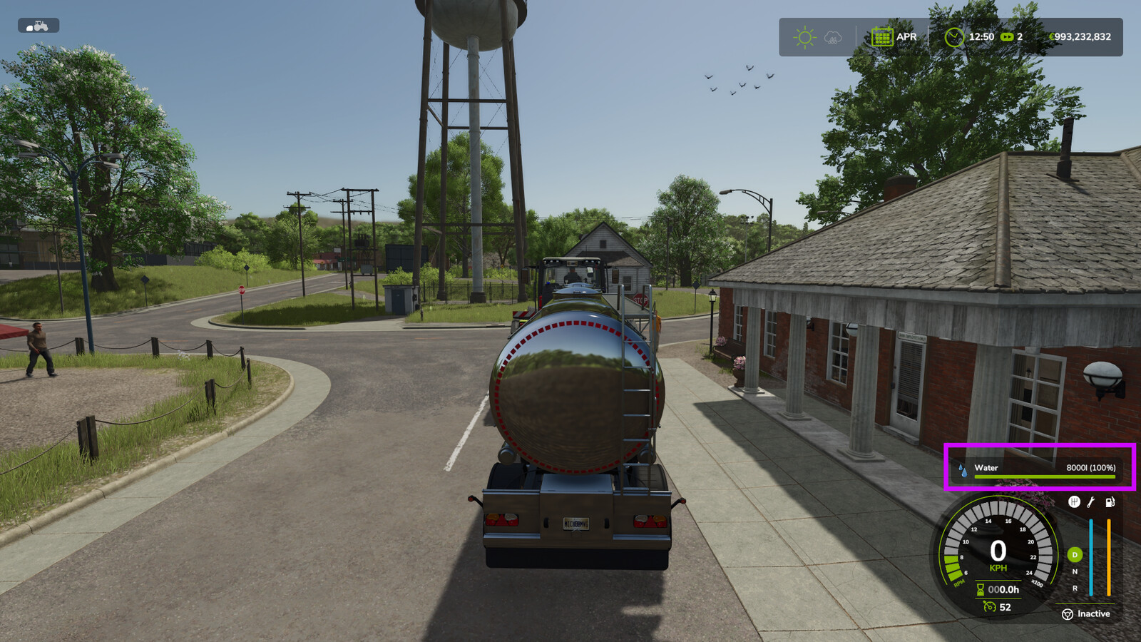 Grain Volume HUD