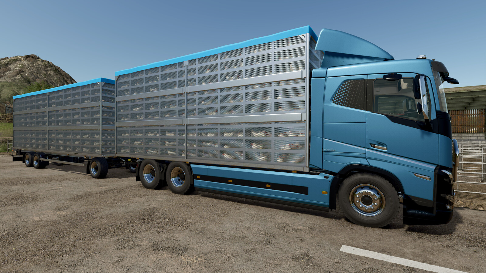 VOLVO FH16 CHICKEN POULTRY TRUCK