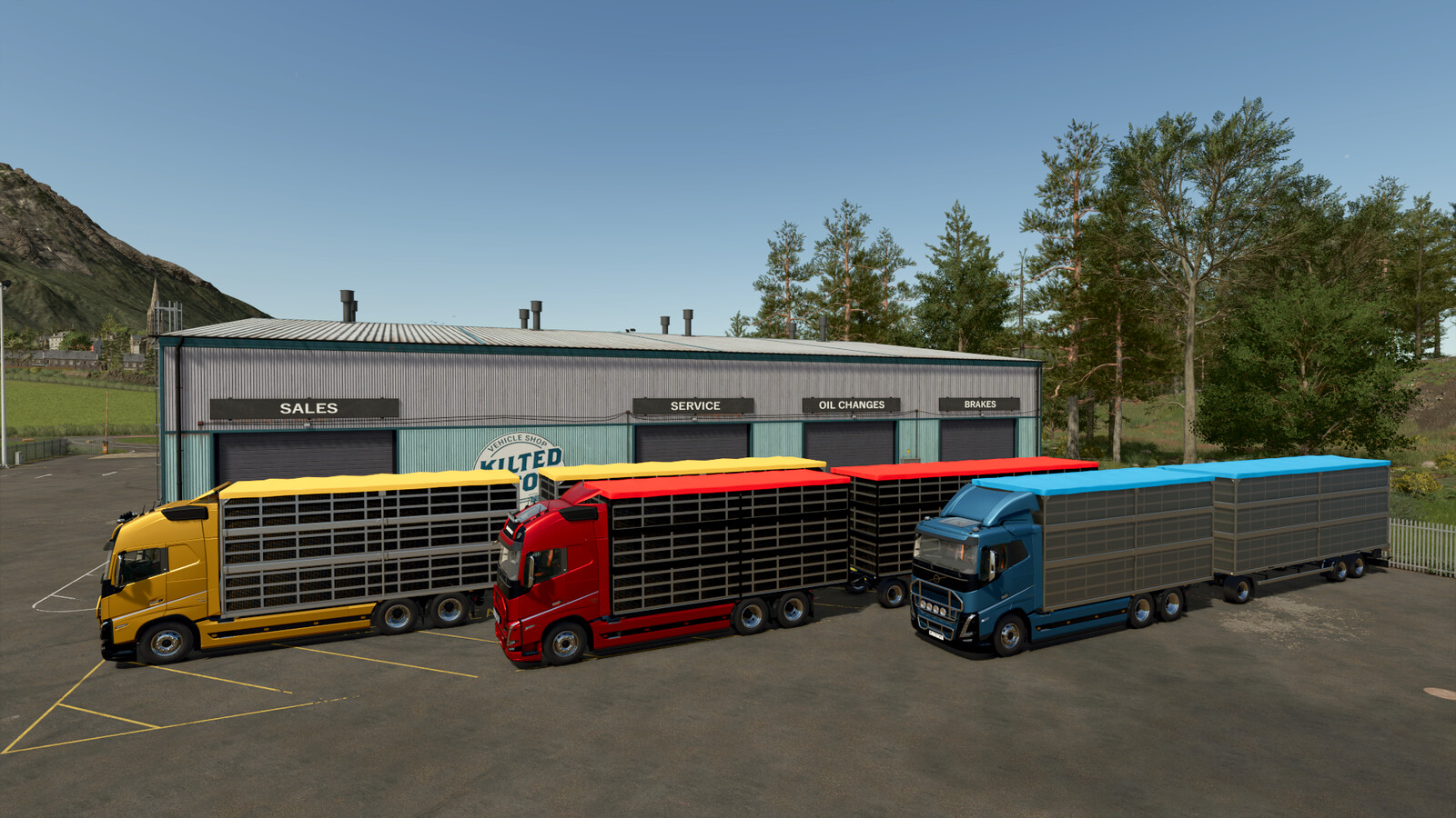 VOLVO FH16 CHICKEN POULTRY TRUCK