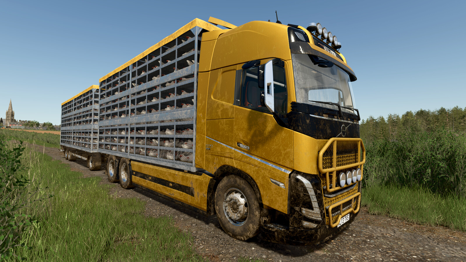 VOLVO FH16 CHICKEN POULTRY TRUCK