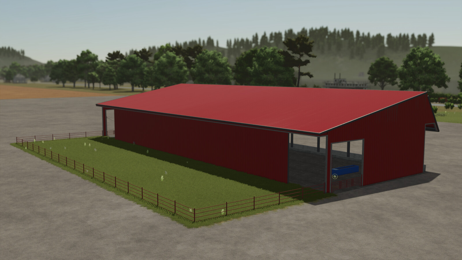 Monoslope Beef Barn