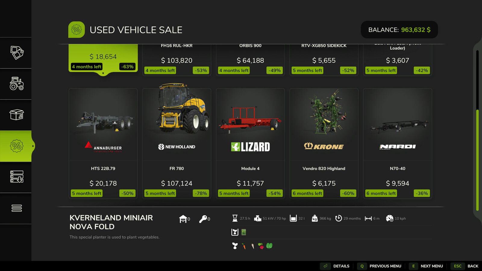 Custom Used Market