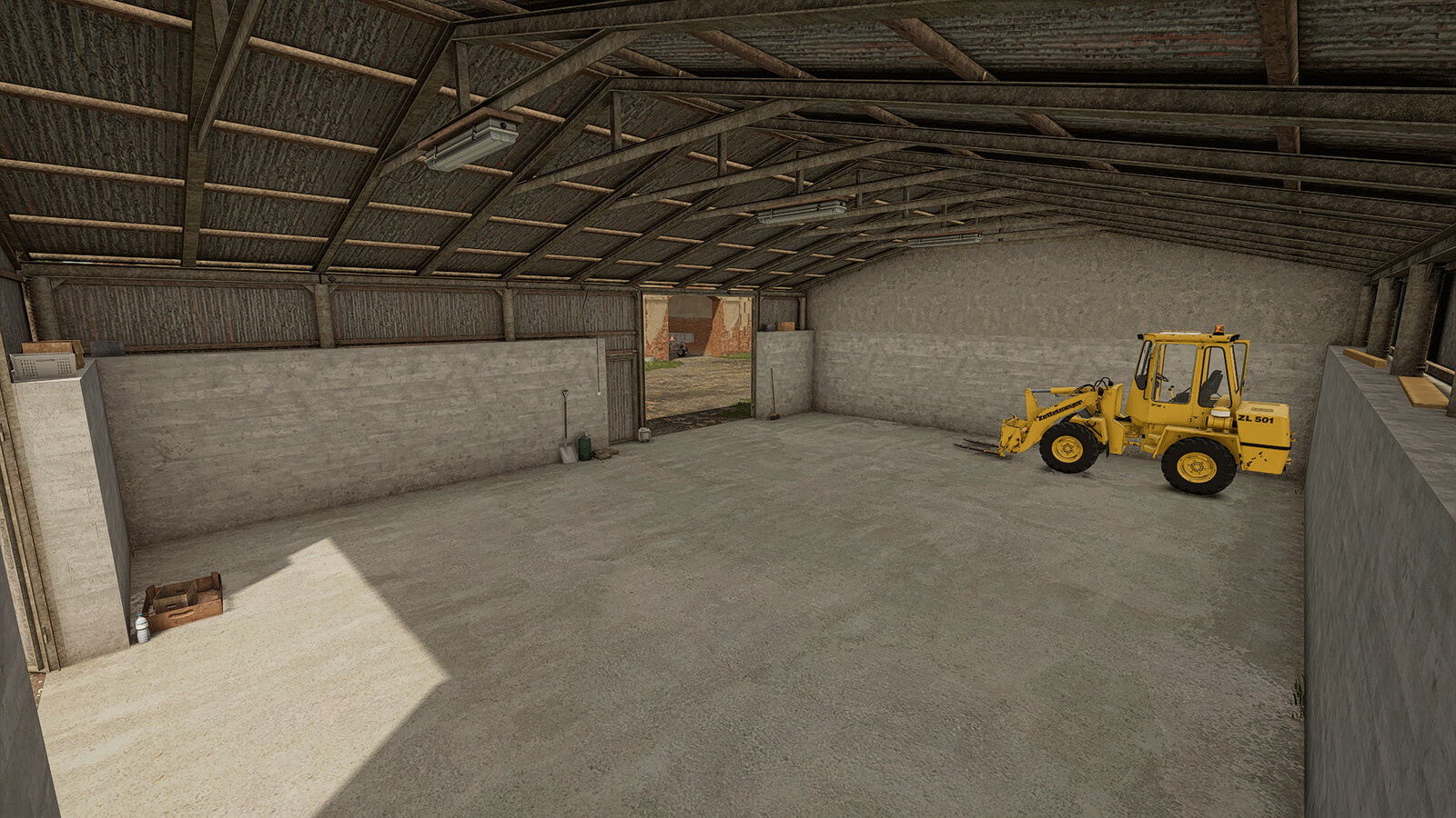 Vegetable Cold Store With A Grain Warehouse