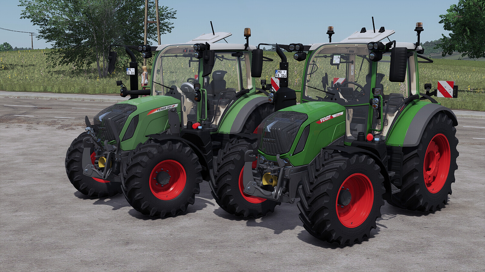 Fendt 300 Vario Series