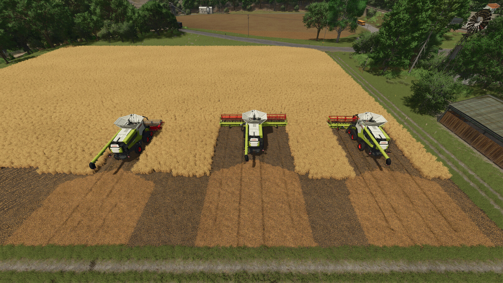 Dynamic Combine Spread Width
