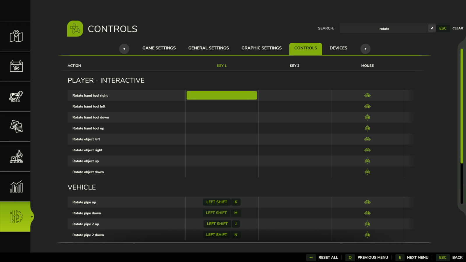 Settings Search