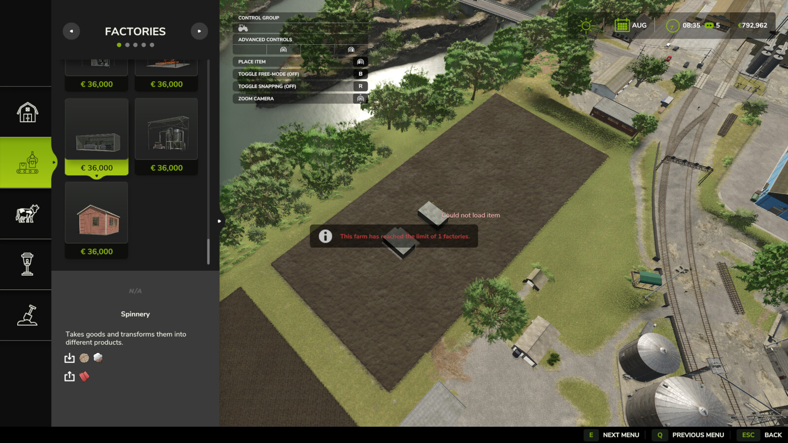 Farm Limit Manager