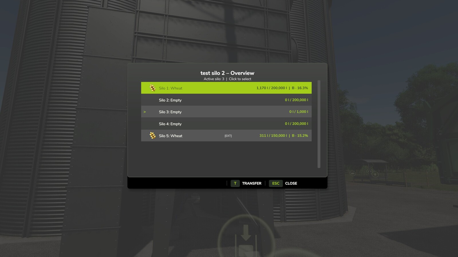 RealSilo – Realistic Silo Compartments