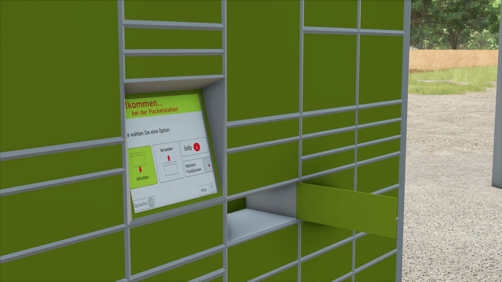 Lizard Parcel Locker Pack