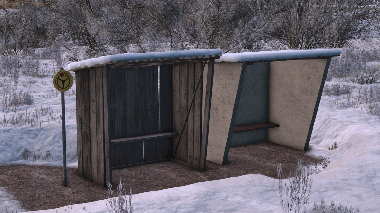 Pack Bus Stop (Prefab*)