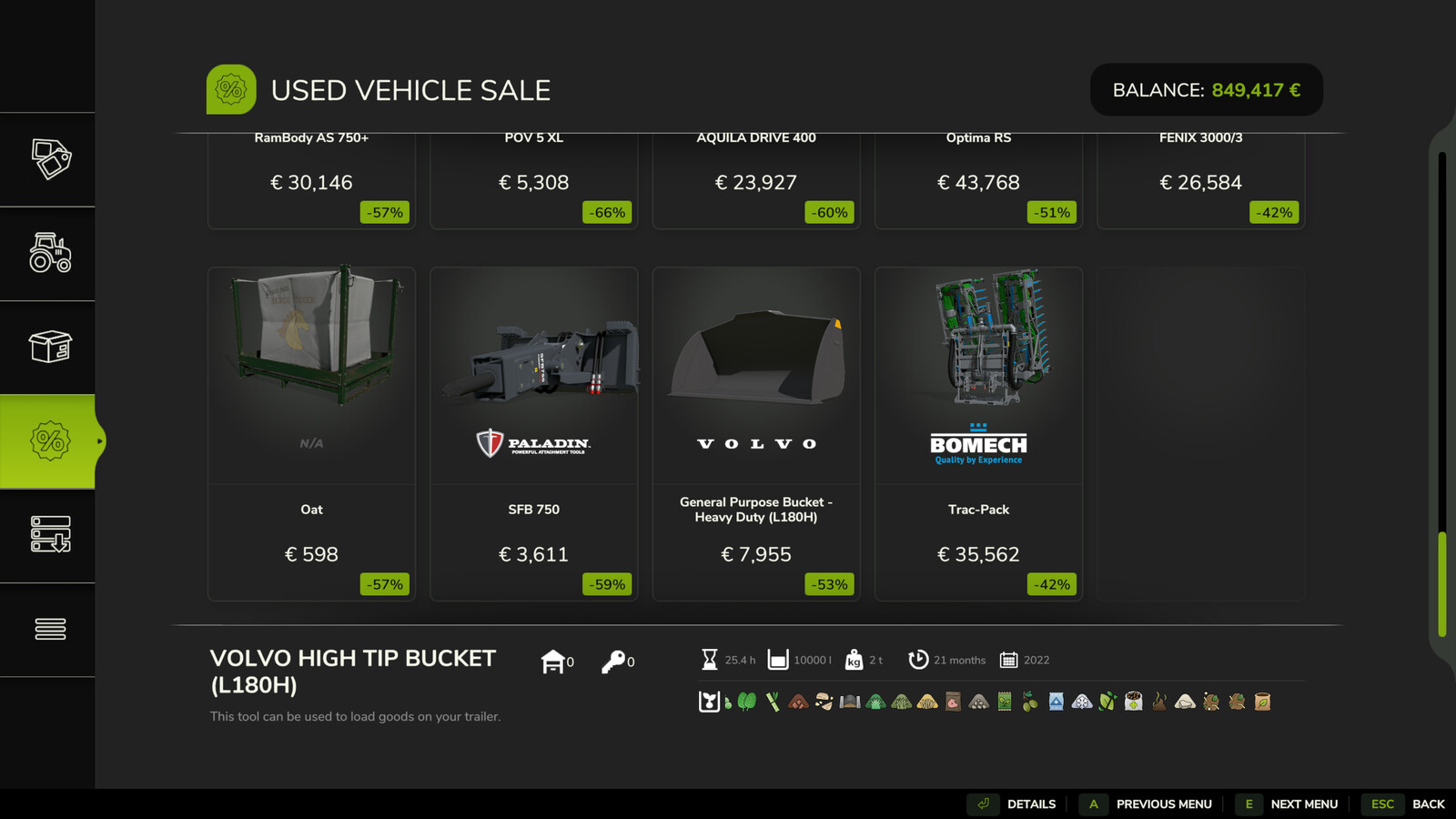 Configurable Sales