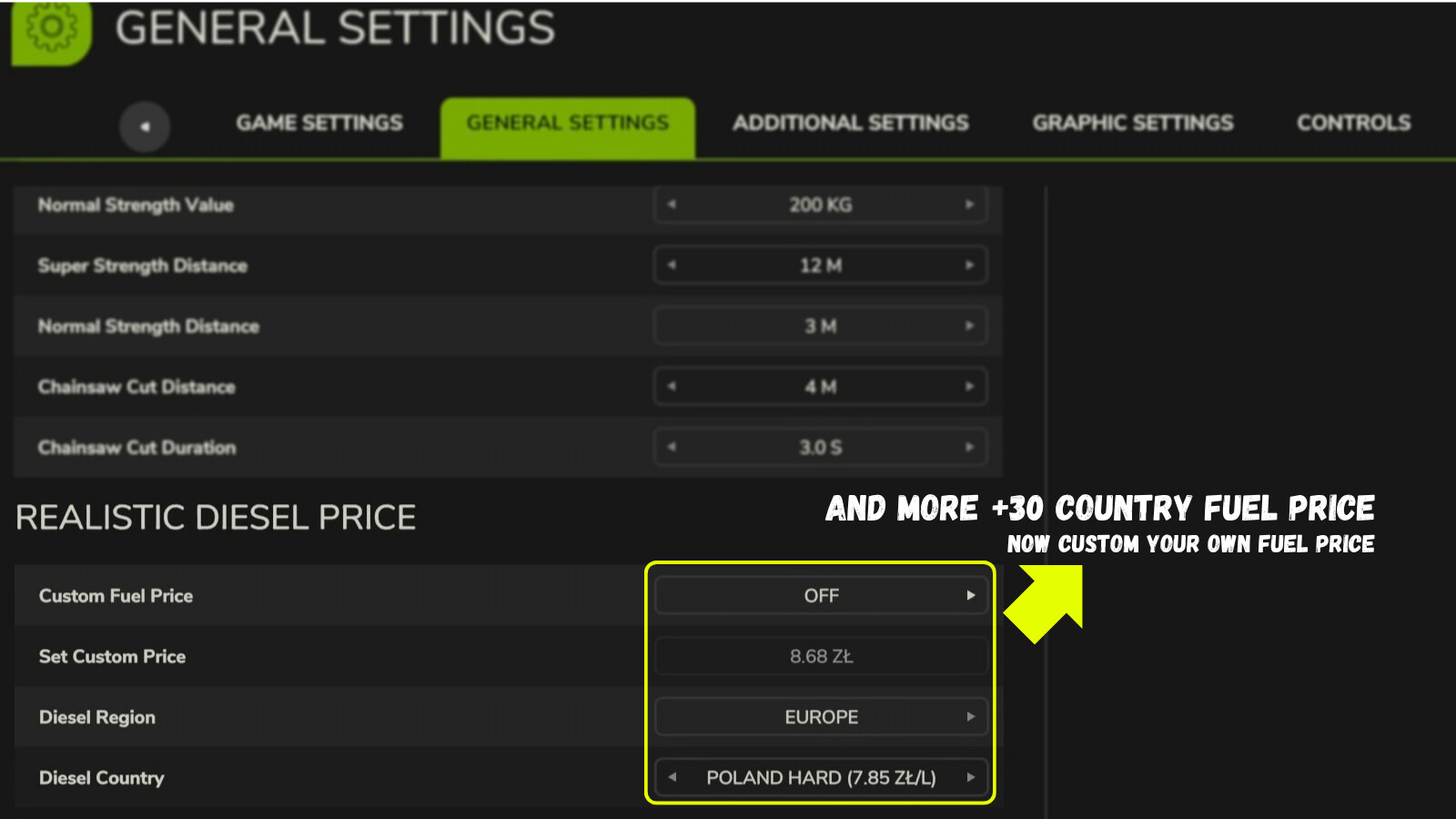 Realistic Diesel Price