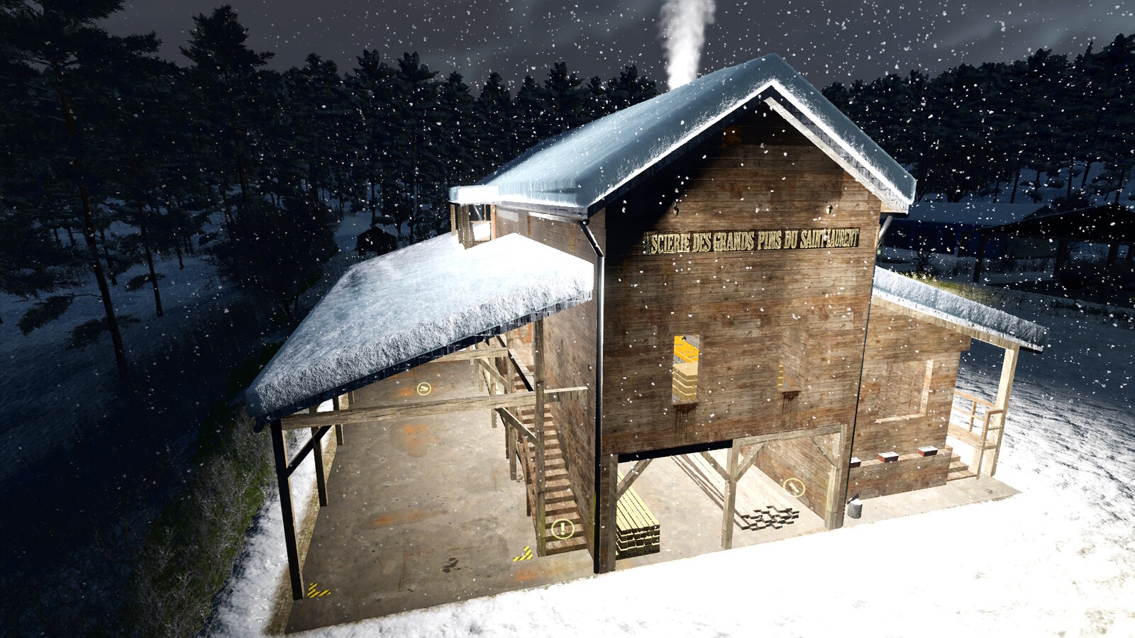 Old Canadian Saw Mill