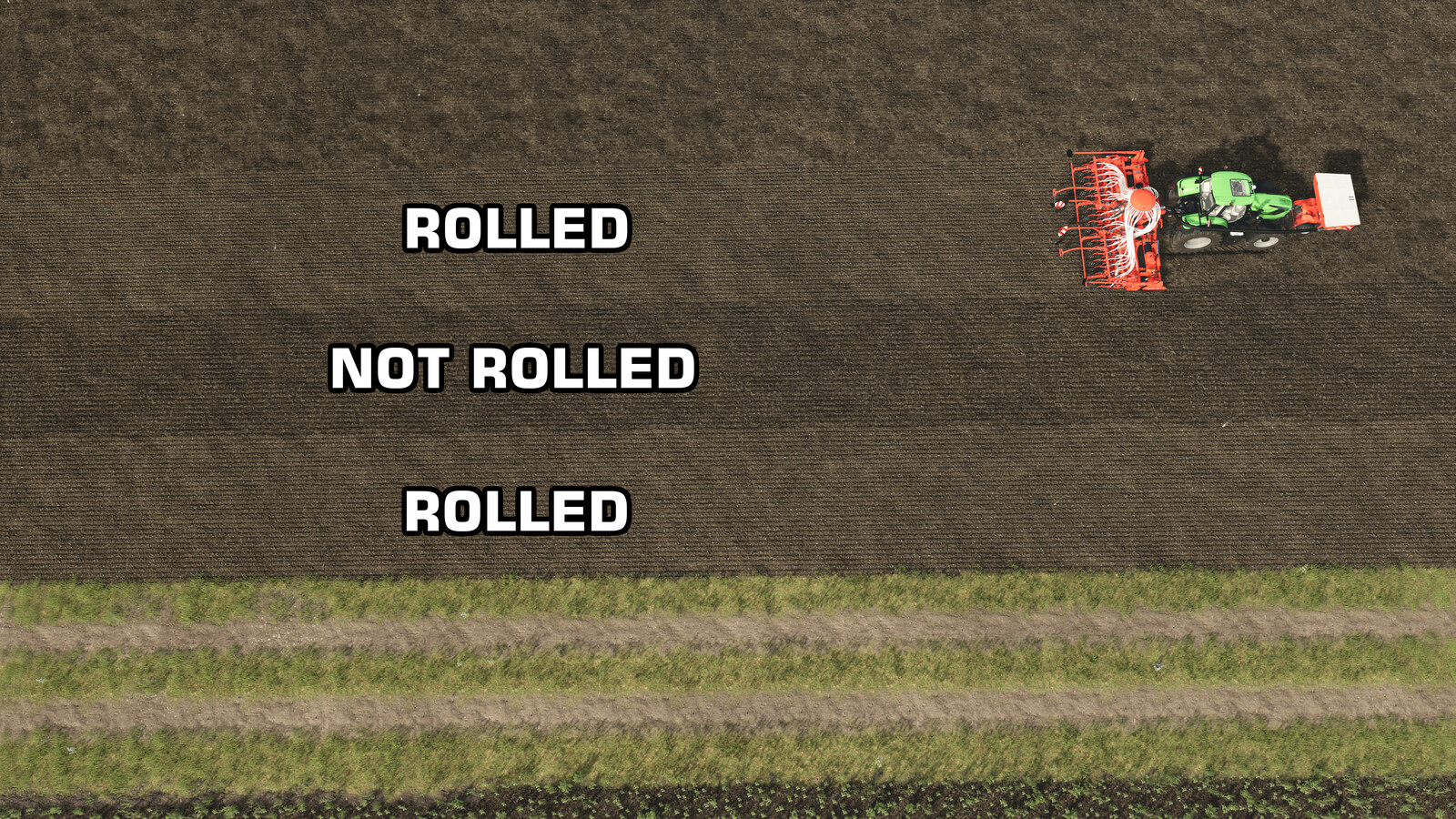Sowing Machine Roller Ready