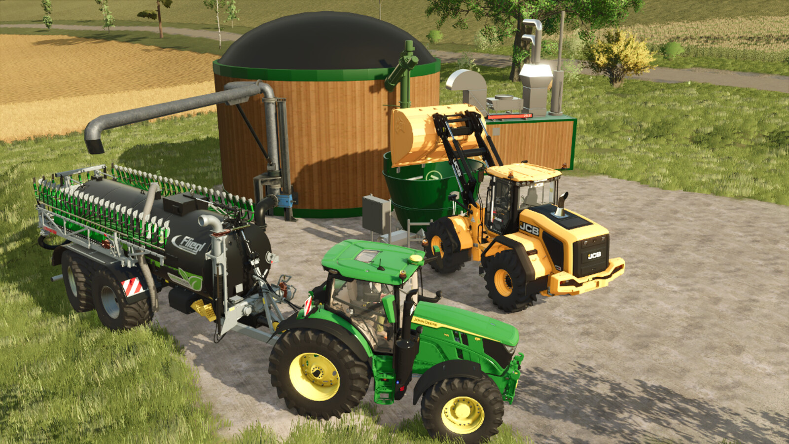 Wood-Biogas