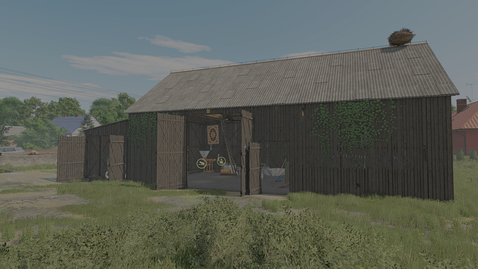 Polish Old Barn