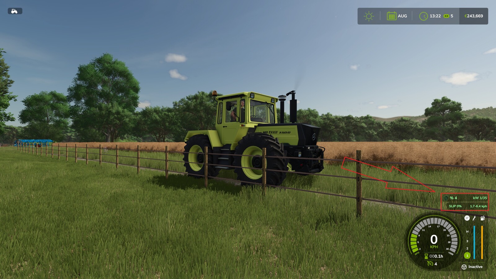Motor Load HUD