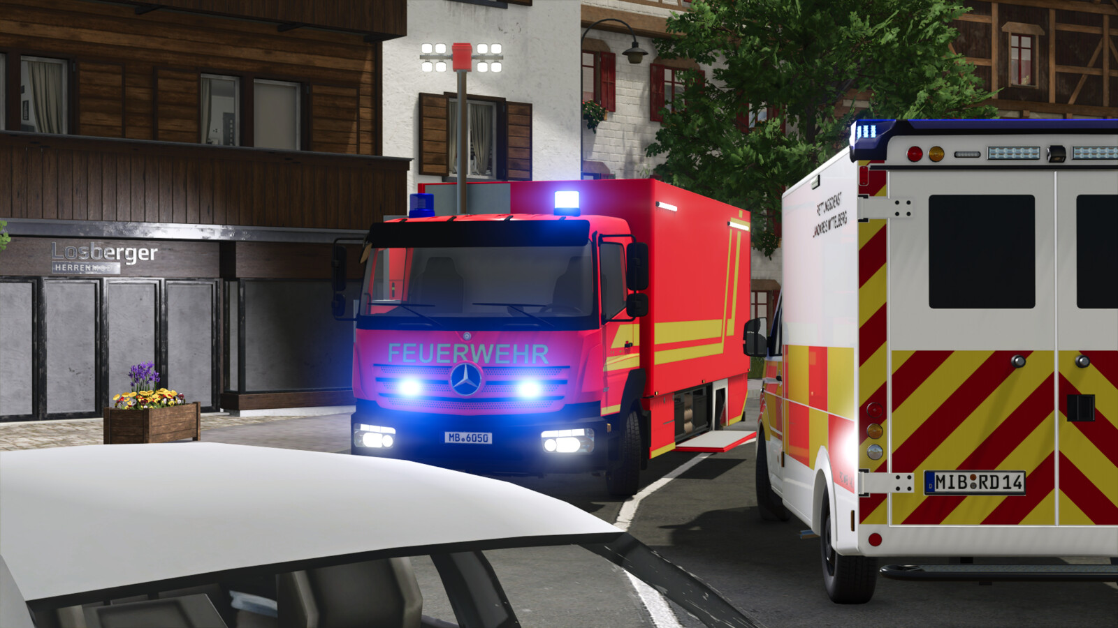 Mercedes Benz Trucks Logistic Vehicle