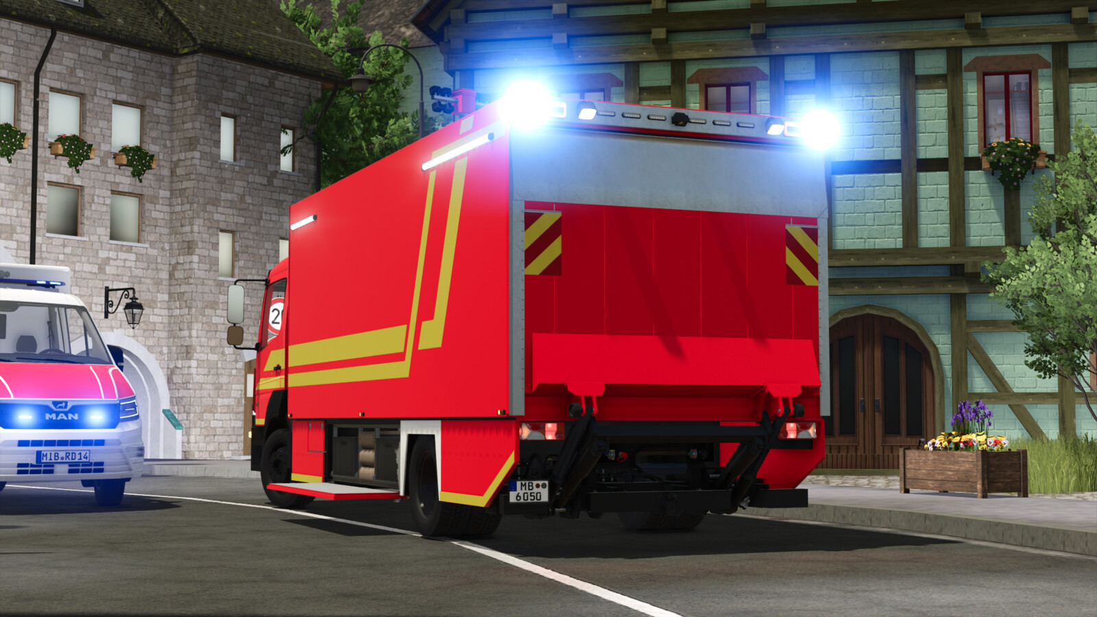 Mercedes Benz Trucks Logistic Vehicle