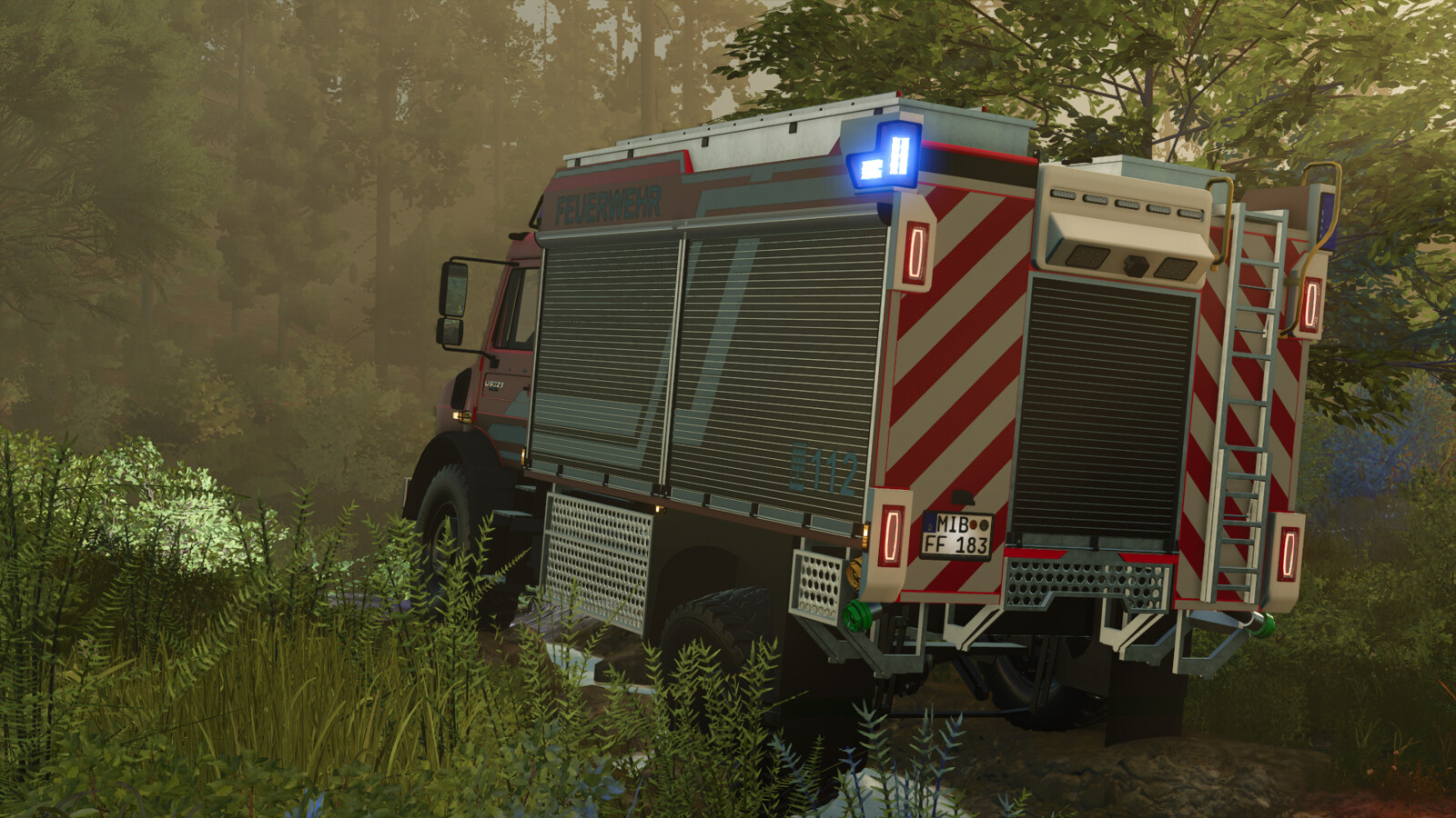 Mercedes Benz Trucks Unimog 5023 TLF3000/RW