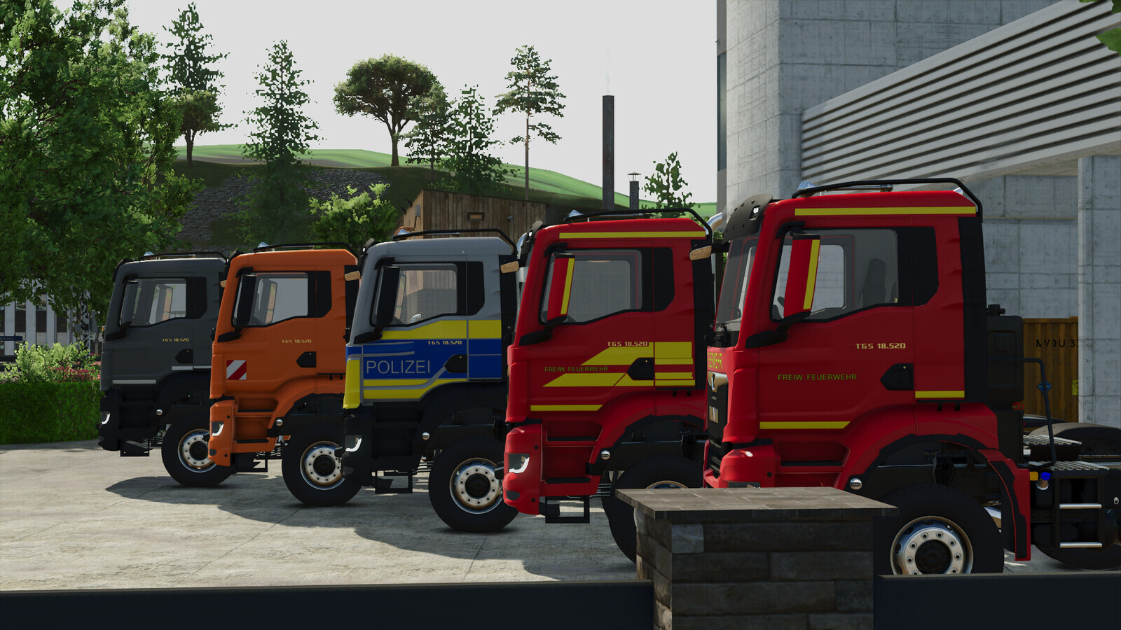 MAN TGS TG3 Trucks