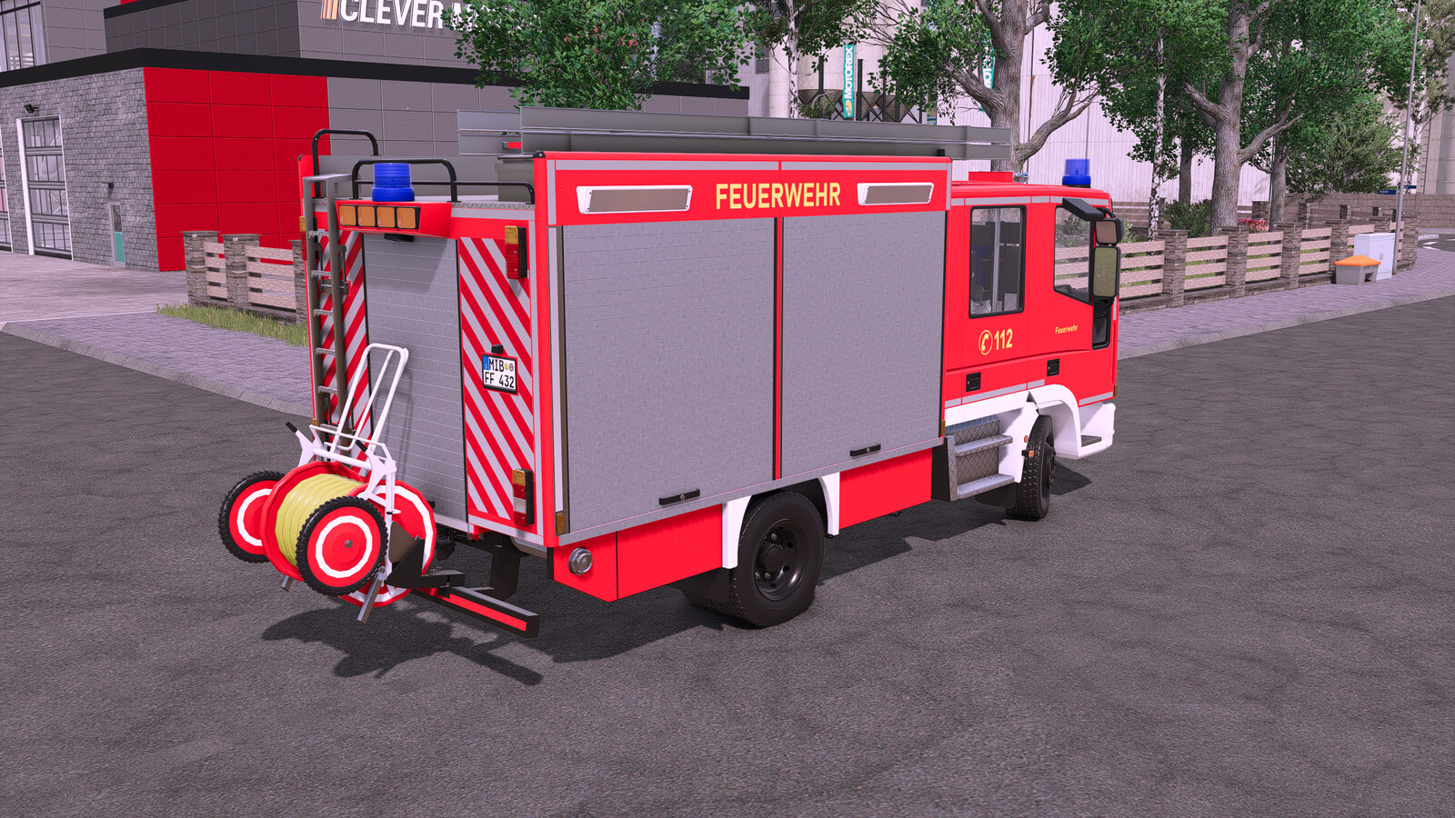 Fire Department Hose Reel