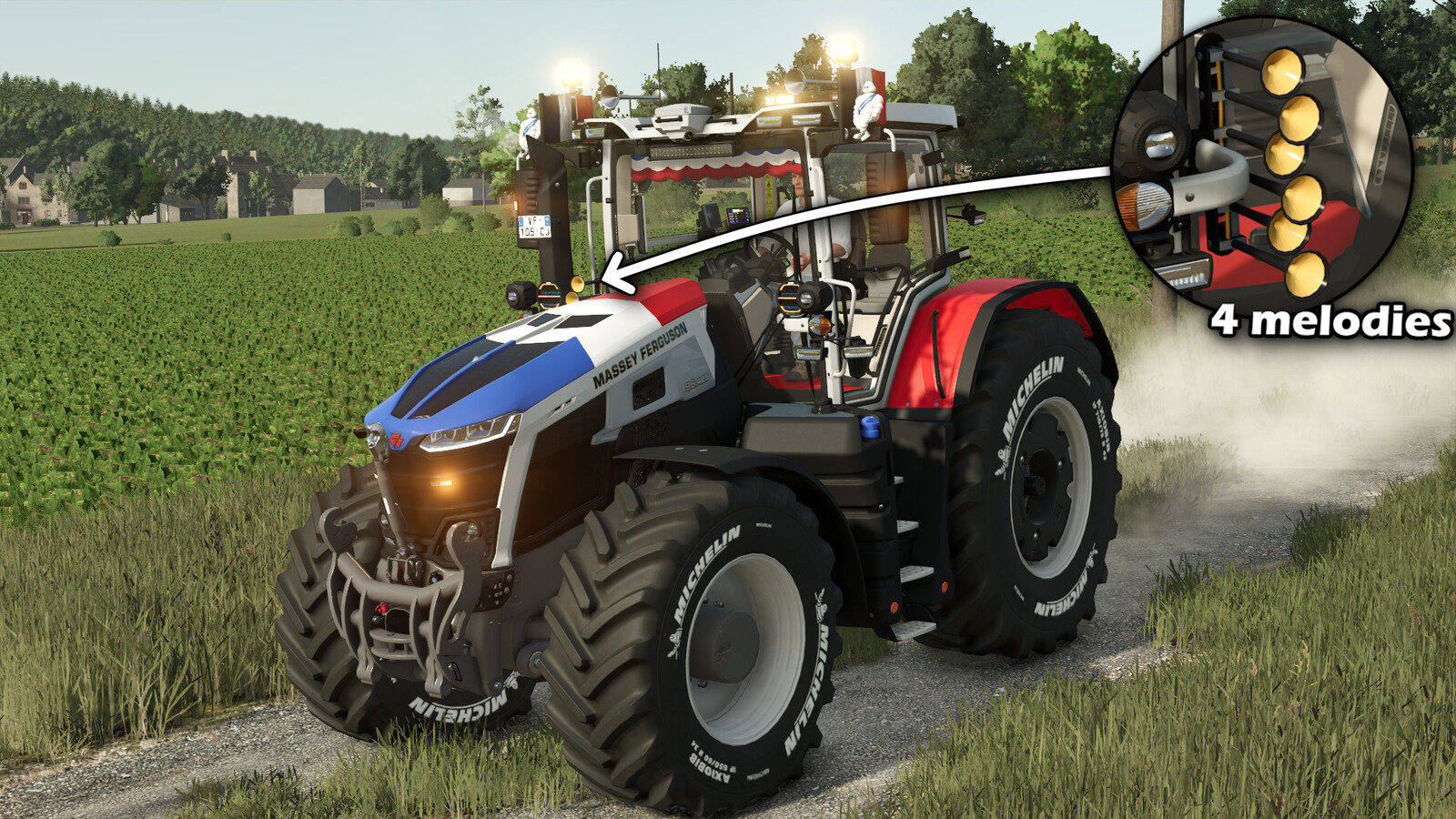 Massey Ferguson 9S Patriotic