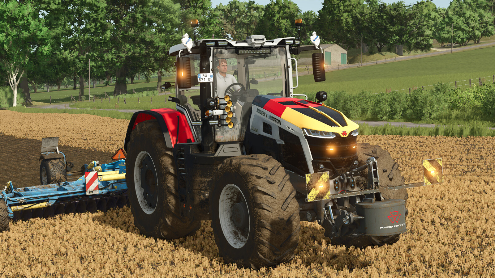 Massey Ferguson 9S Patriotic